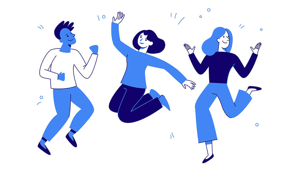 Outgoing extroverts
