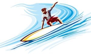 Adaptive surfing
