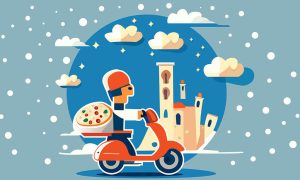 Don’t offend the pizza guy…